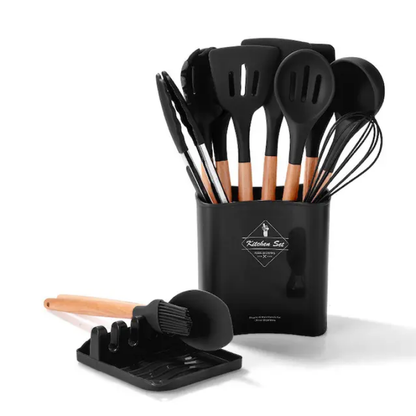 13 Pieces Silicone Cooking Utensils Set