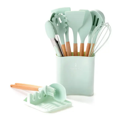 13 Pieces Silicone Cooking Utensils Set