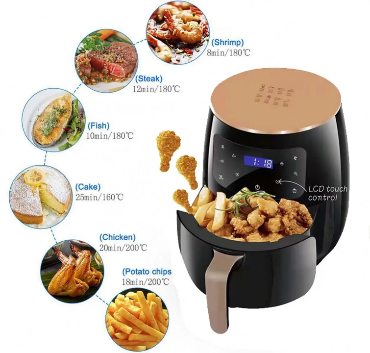 Kenwood Airfryer 7000 WATTS(7L)