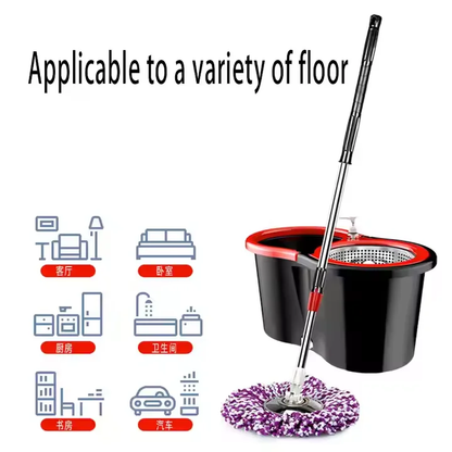 Household Mop And Bucket set with extra mop head