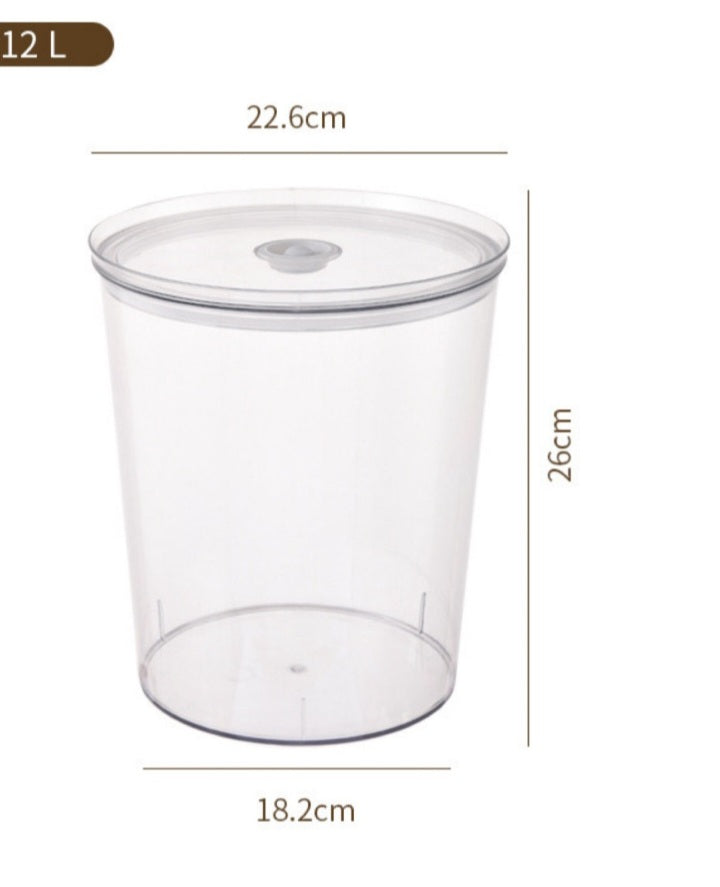 Acrylic Grain Storage Bucket