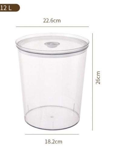 Acrylic Grain Storage Bucket