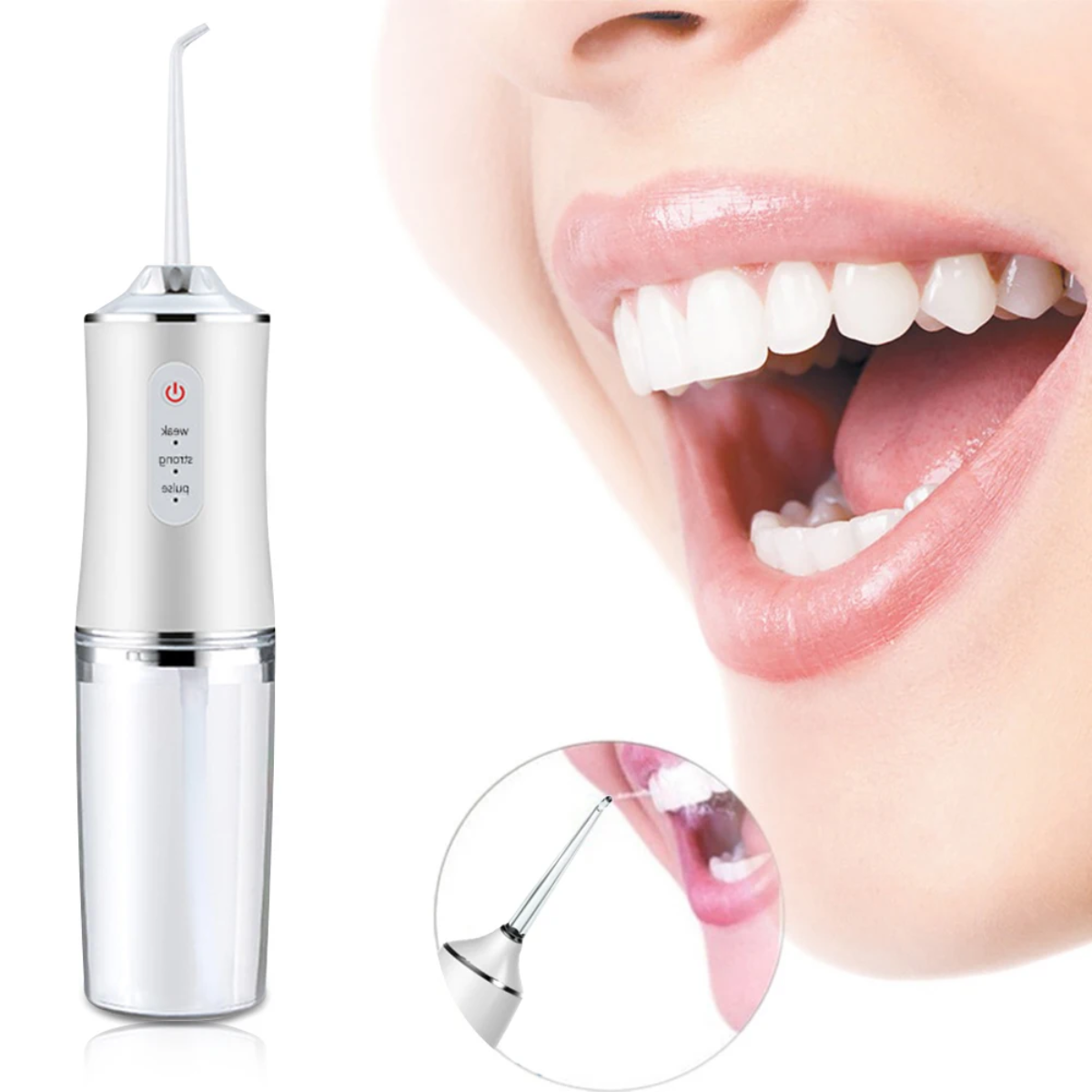 Tooth cleaning, Tarter remover, Dental Floss, water Jet Oral irrigator