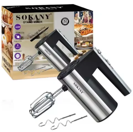 Sokany Super Power Hand Mixer 300W