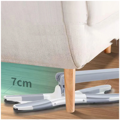 Self Squeezing Wet And Dry Spin Mop