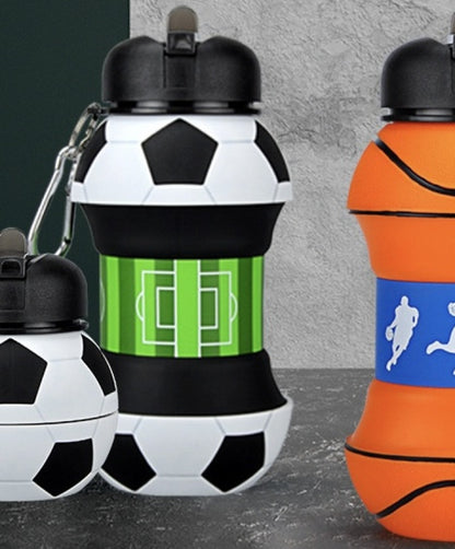 Sports Themed Foldable Bottle