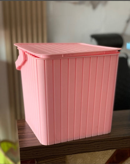 Multifunctional storage bucket with Lid