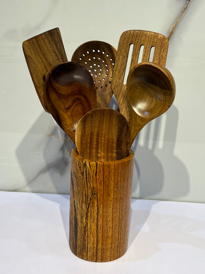 Wooden spoon set
