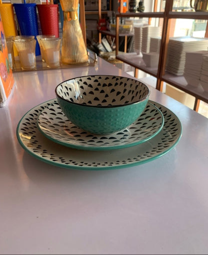 16 Piece Double Design Dinner Set YL 16-57