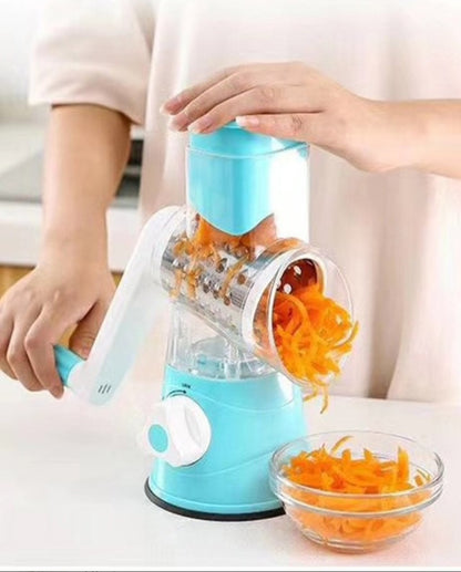 Drum style vegetable cutter