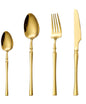 24 Piece Gold Cutlery Set 2