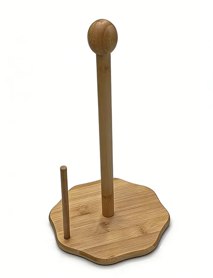 Bamboo tissue holder