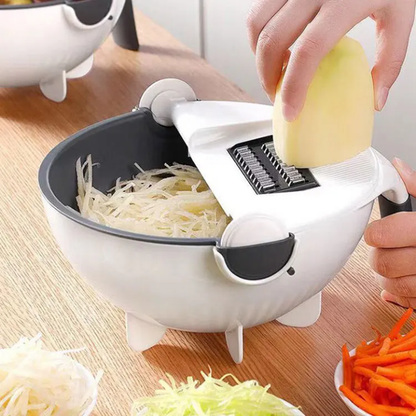 Wet Basket Vegetable Cutter And Drainer