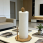 Bamboo tissue holder