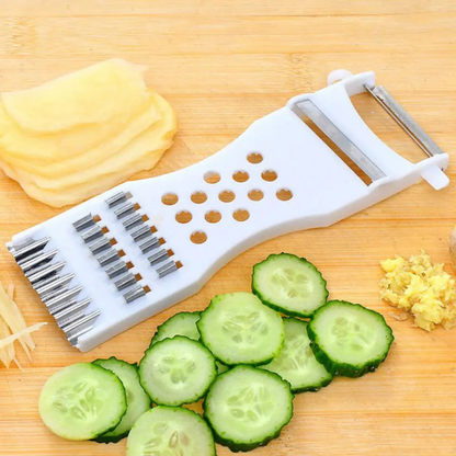 multifunctional Crinkle Cutter and vegetable peeler