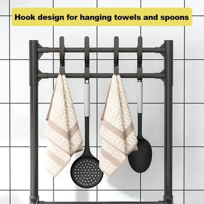 Multi-layer household movable rack