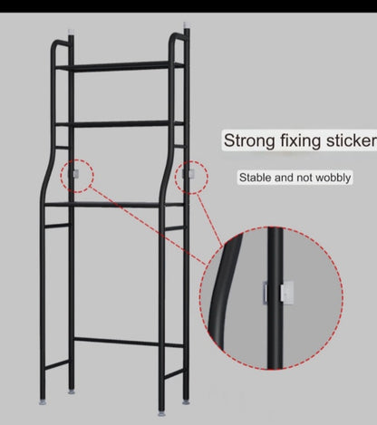 Floor Standing Toilet And Bathroom Storage Rack