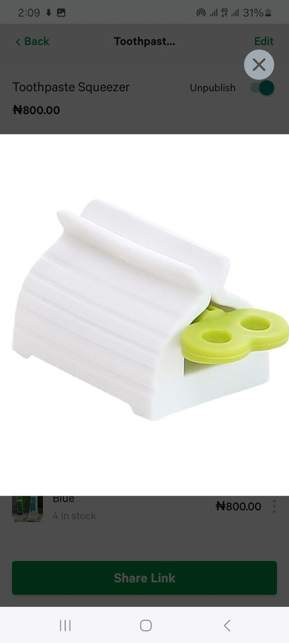 Toothpaste Squeezer