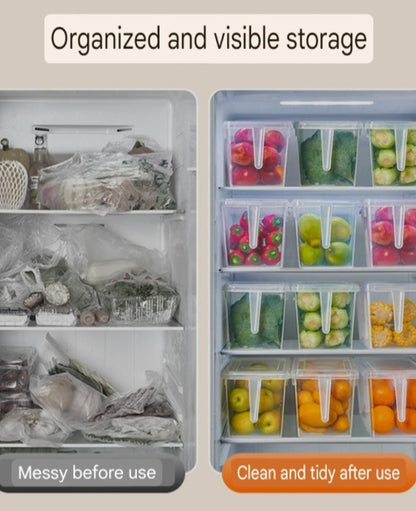 Food Grade Refrigerator Storage plastic boxes