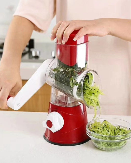 Drum style vegetable cutter