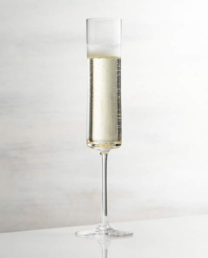 Vickers Champagne flutes  Glass By 6