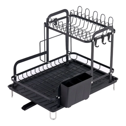 Kitchen Storage Rack with draining hose