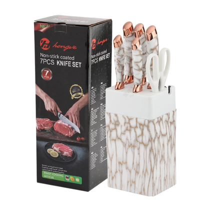 7 Pieces Chef Knife Set