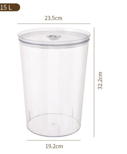 Acrylic Grain Storage Bucket