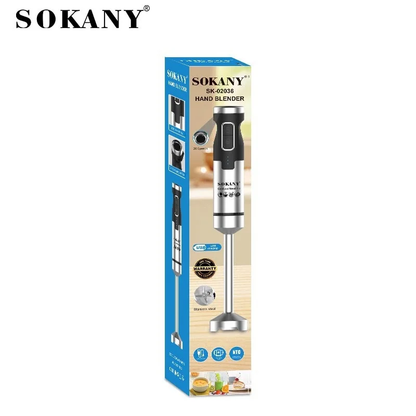 Sokany USB charging Cordless Rechargeable Immersion Hand Blender 02036