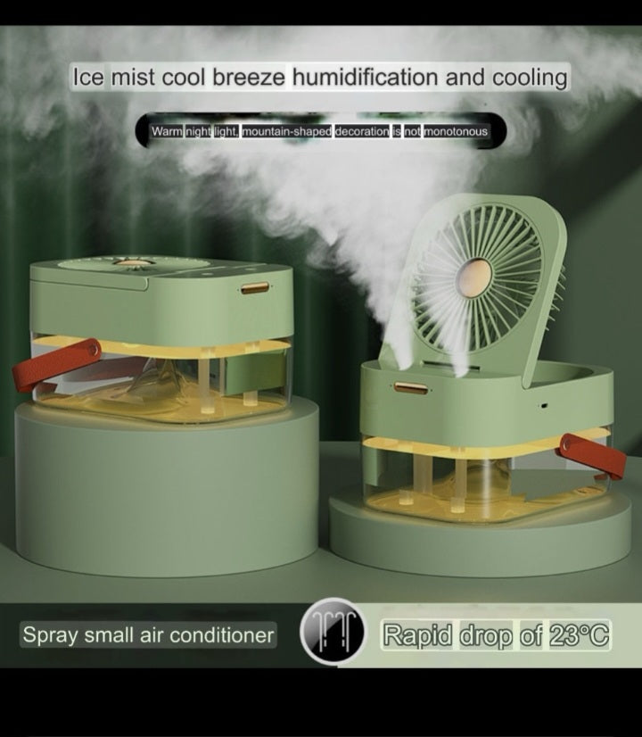 Humidifying Spray Fan