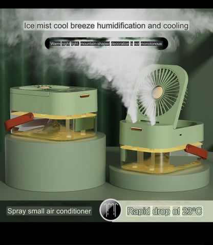 Humidifying Spray Fan