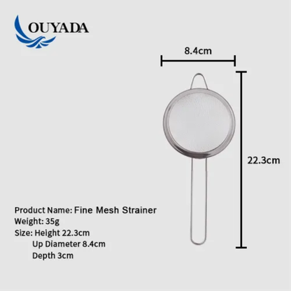 Mini metal Tea sieve with handle