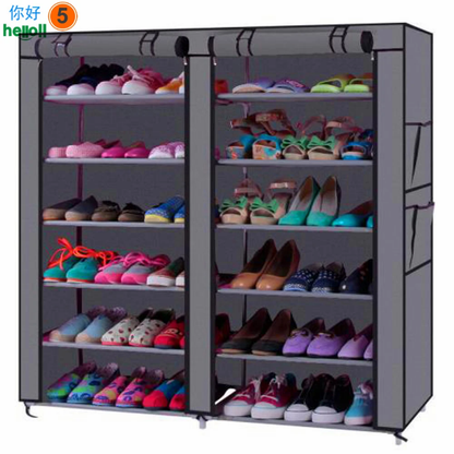 EasyCare Double Sided 6 Layer Shoe Rack