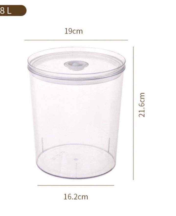 Acrylic Grain Storage Bucket