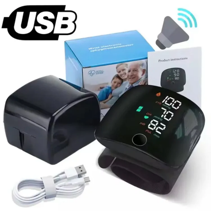 Automatic Wireless Digital Wrist Blood Pressure Monitor, Sphygmomanometer