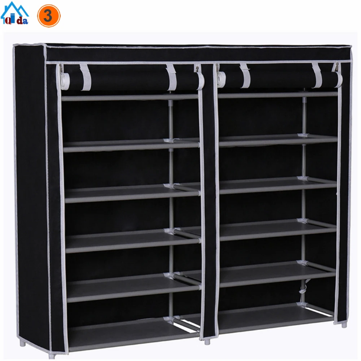 EasyCare Double Sided 6 Layer Shoe Rack