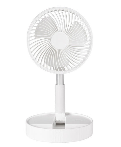 Foldable USB Chargeable  fan with Telescopic Rod