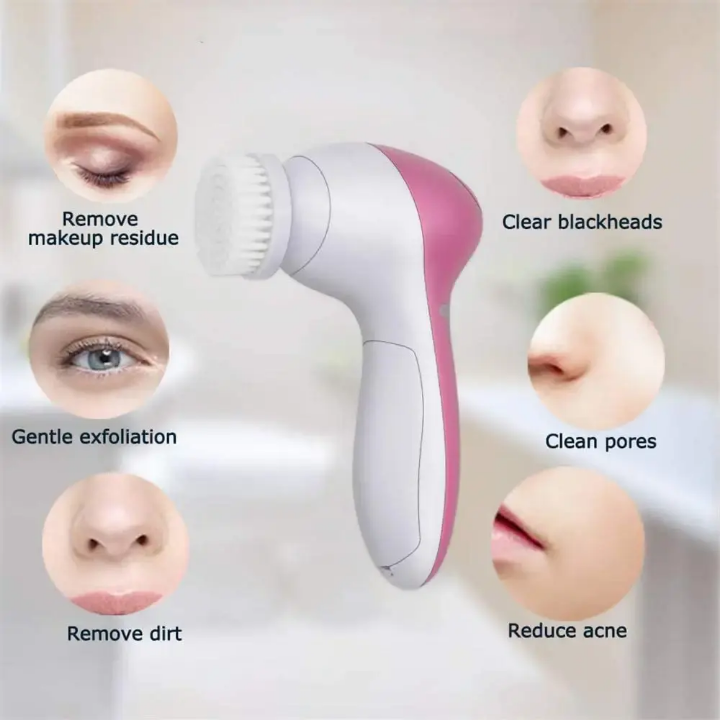 Electric 5 In 1 Facial Cleaning Instrument