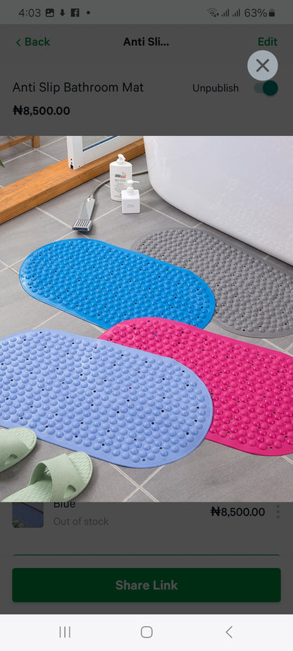 Antislip Bath Mat
