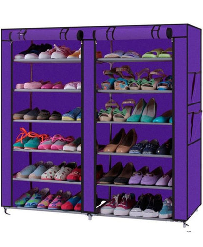 EasyCare Double Sided 6 Layer Shoe Rack
