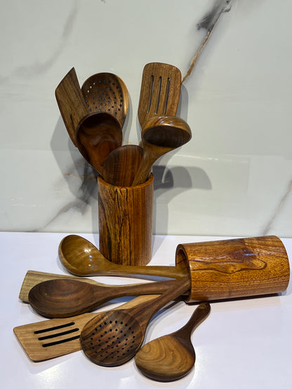 Wooden spoon set