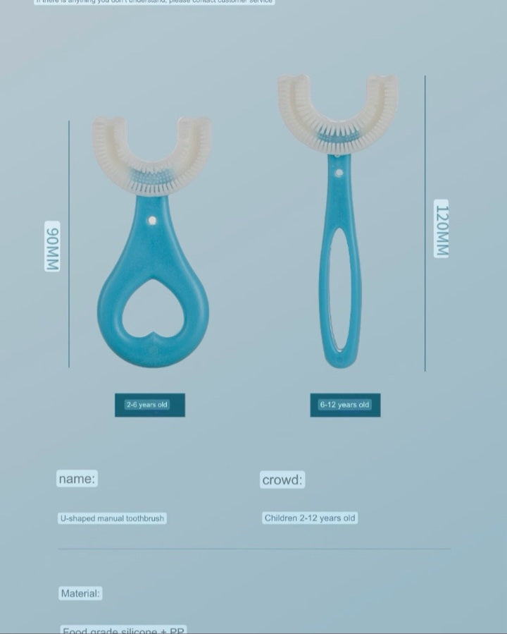Children's U Shaped Baby Toothbrush