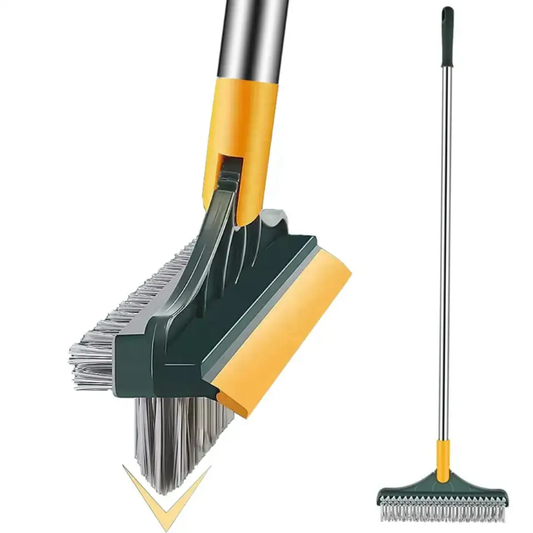 Manual multipurpose cleaning brush