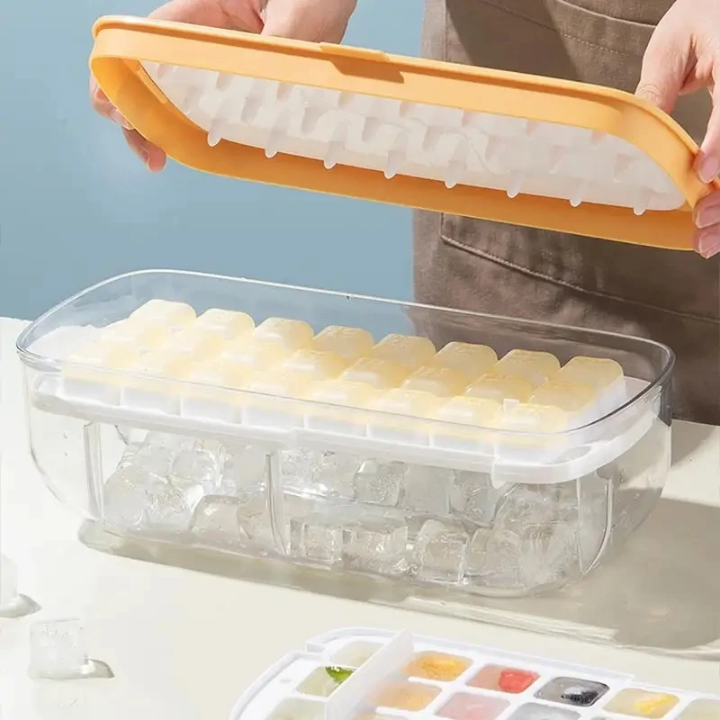 Silicone Ice  Cube Box