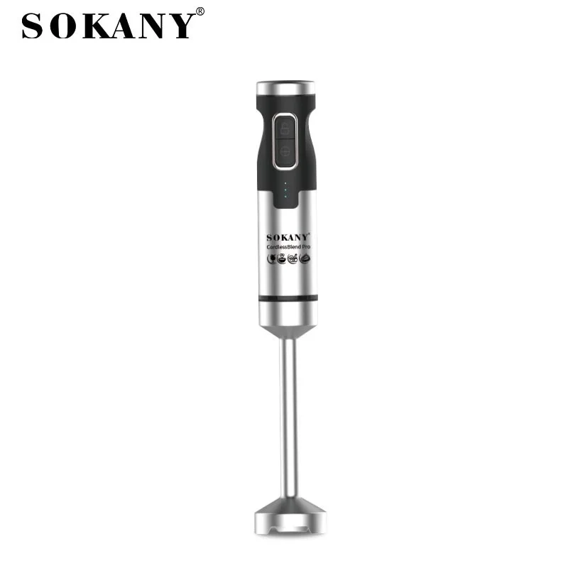 Sokany USB charging Cordless Rechargeable Immersion Hand Blender 02036