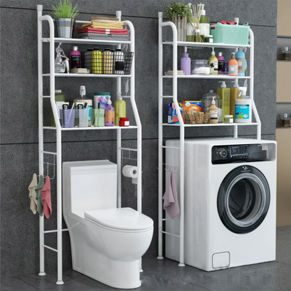 Floor Standing Toilet And Bathroom Storage Rack
