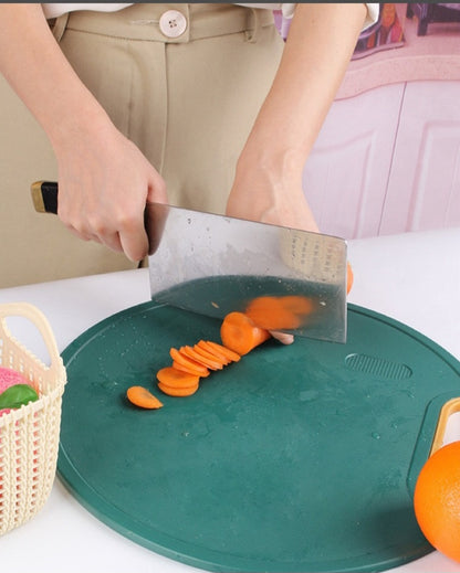 Green chopping board