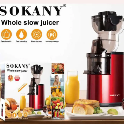 Sokany whole slow juicer JE 25