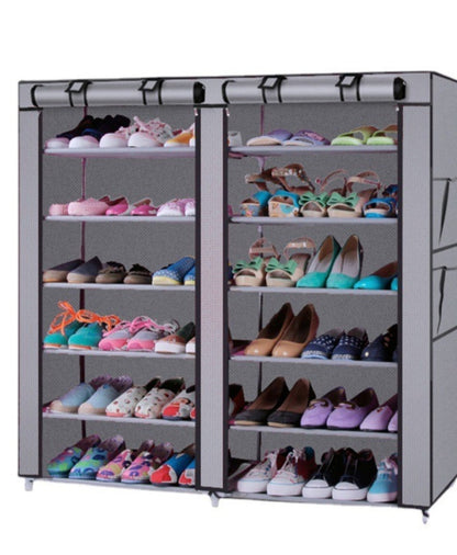 EasyCare Double Sided 6 Layer Shoe Rack