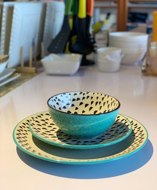 16 Piece Double Design Dinner Set YL 16-57